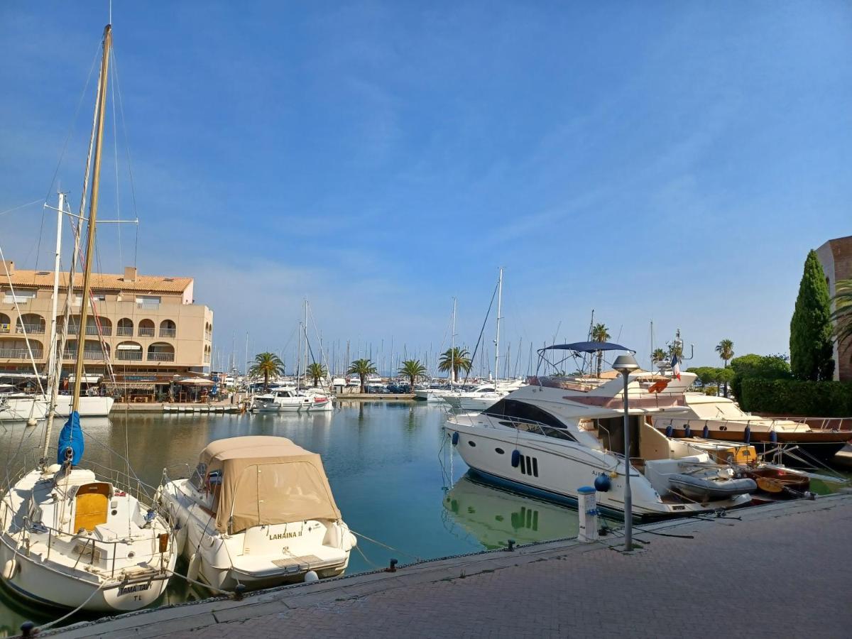 La Gavine Studio Vue Mer Hyères Exteriör bild