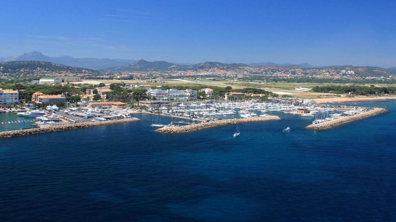 La Gavine Studio Vue Mer Hyères Exteriör bild